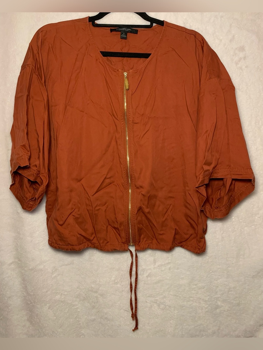 Marc New York Andrew Marc Lightweight Zip-Front Jacket